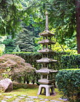 Pagoda, Japanese Garden, Portland, OR