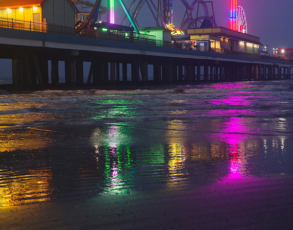 Reflections, Pleasure Pier, Galveston