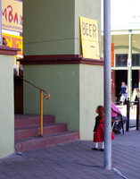 Stairs, Dickens on the Strand, Galveston, TX